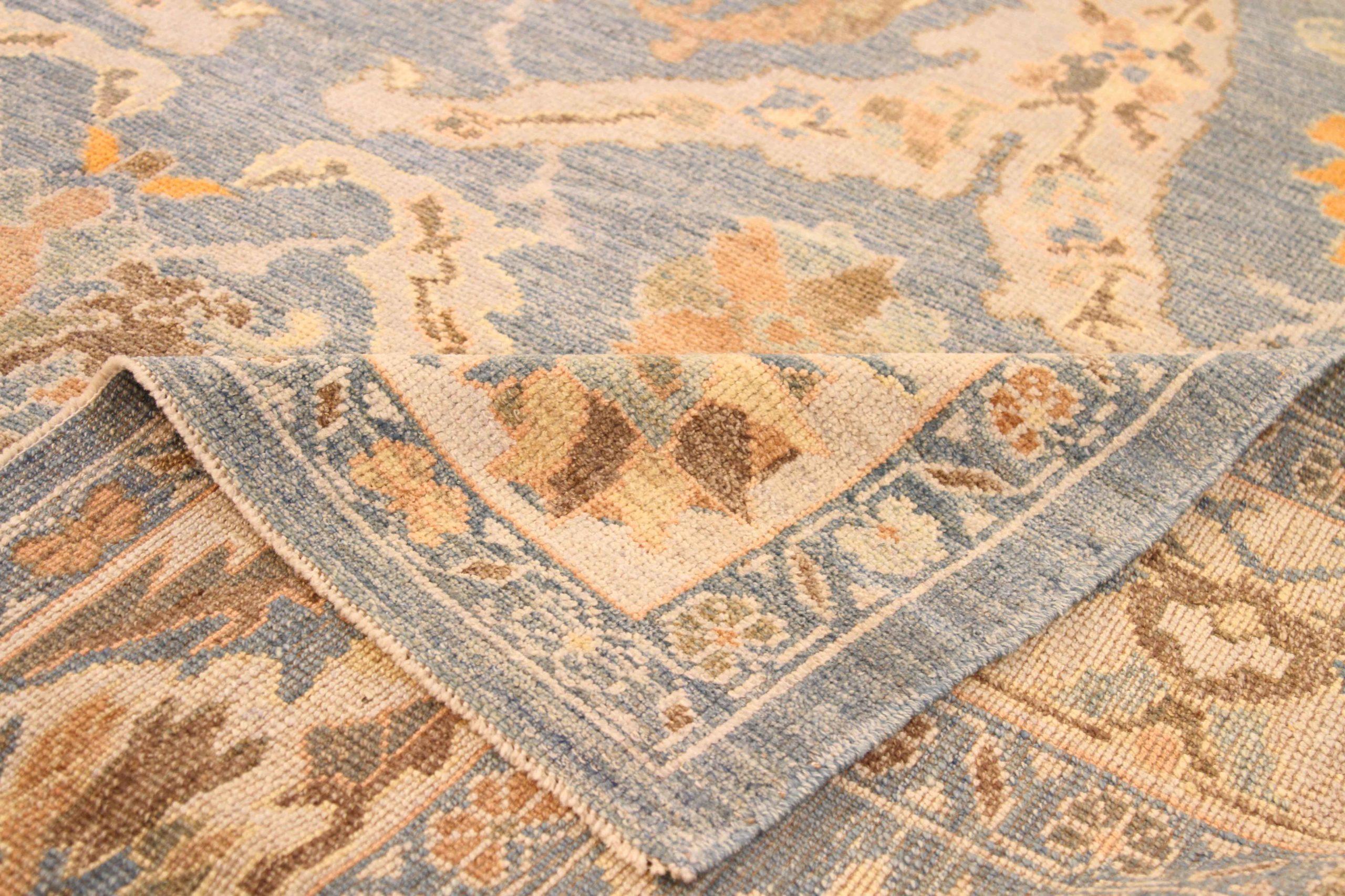 Alfombras Persas Oushak Circa 1990 - 68868 en Excelente estado para la venta en Dallas, TX