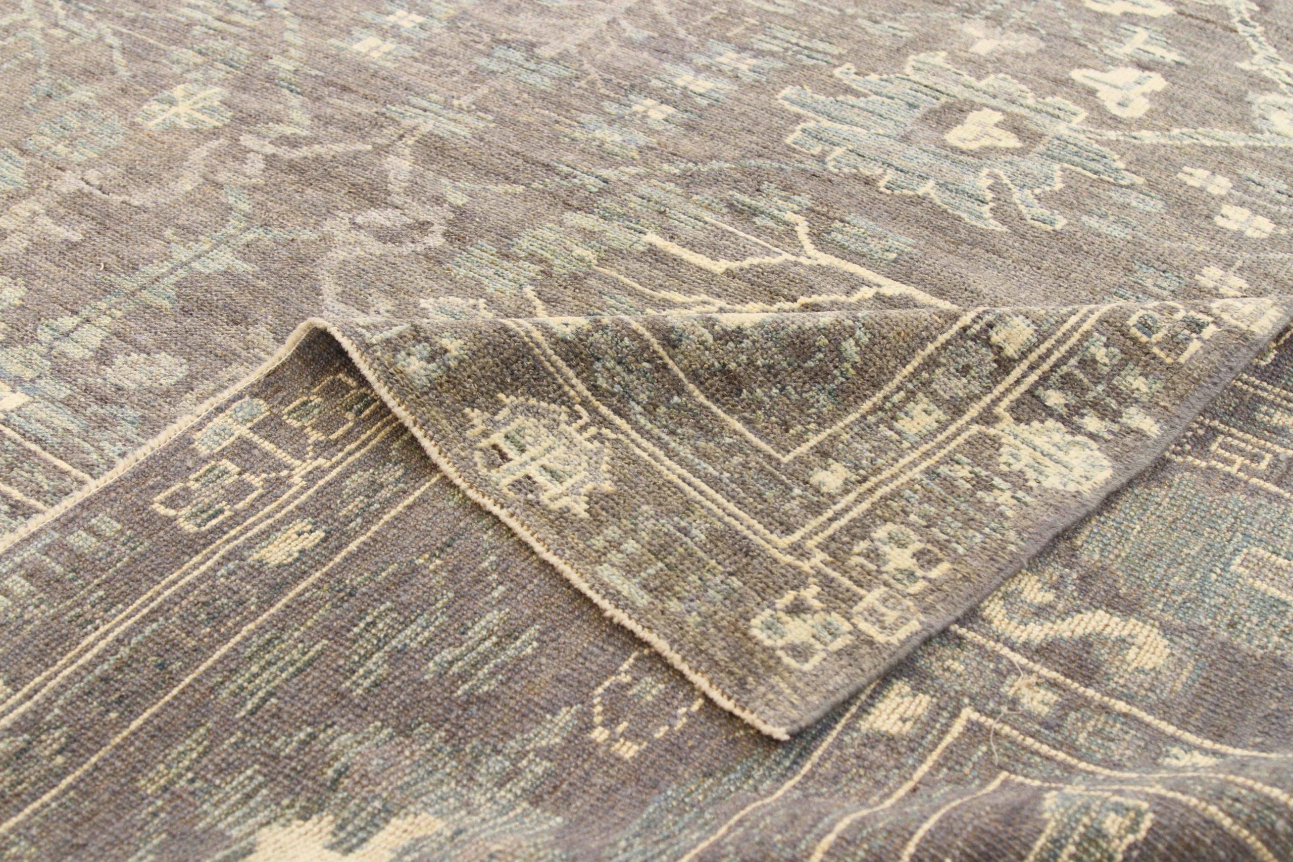 Alfombras Persas Oushak Circa 1990 - 68971 en Excelente estado para la venta en Dallas, TX