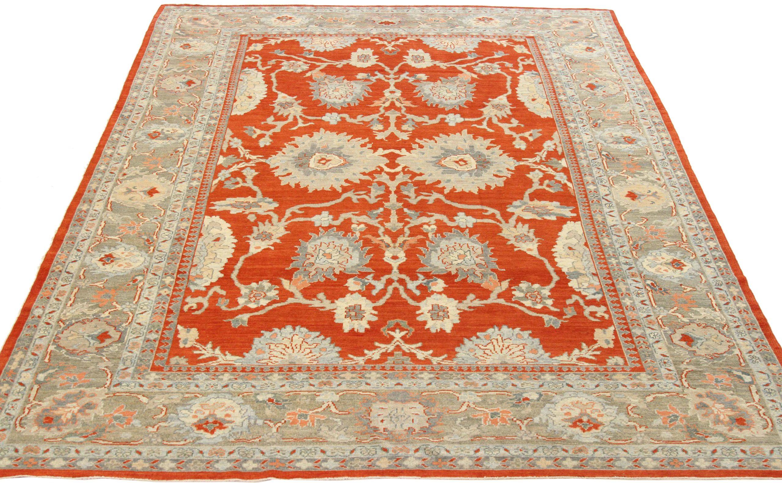 Scopri l'eleganza dei tappeti persiani Oushak con le caratteristiche dei tappeti CIRCA del 1990. Progettato con una meticolosa attenzione ai dettagli, questo design esclusivo è perfetto per valorizzare il tuo spazio.
