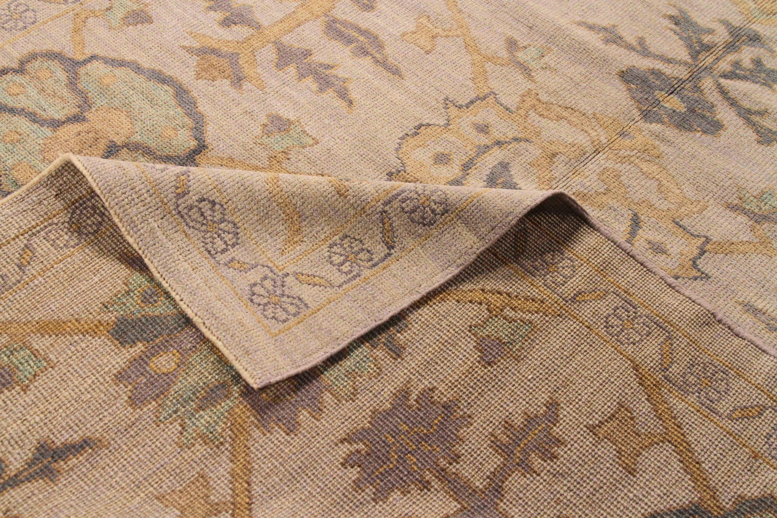 Tappeti persiani Oushak Circa 1990 - 69138 In condizioni ottime in vendita a Dallas, TX