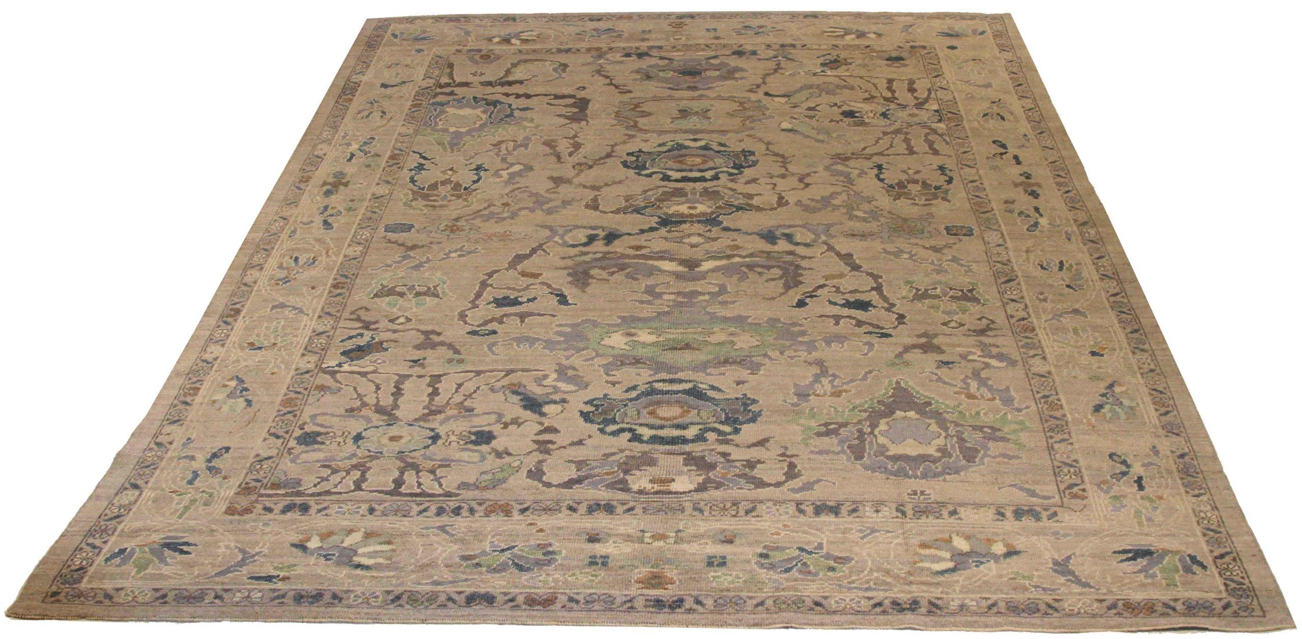 Scopri l'eleganza dei tappeti persiani Oushak con le caratteristiche dei tappeti CIRCA del 1990. Progettato con una meticolosa attenzione ai dettagli, questo design esclusivo è perfetto per valorizzare il tuo spazio.