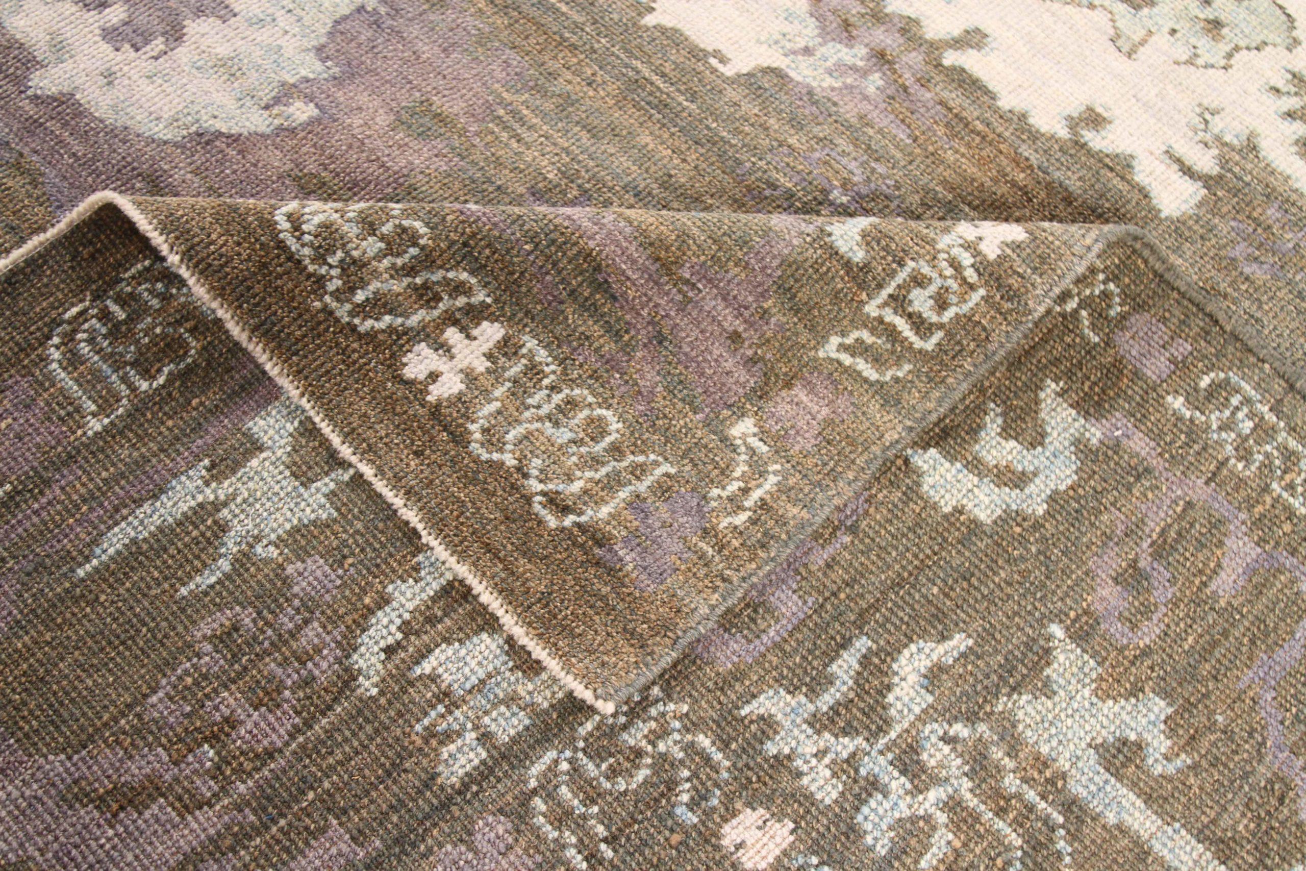 Alfombras Persas Oushak Circa 1990 - 69177 en Excelente estado para la venta en Dallas, TX