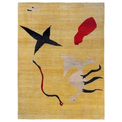 Tappeti persiani Oushak - Lana rosso giallo - 96781