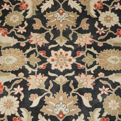 Persian 6.5'x9.5' Oushak Carpet with Foliate Elements, 20th C
