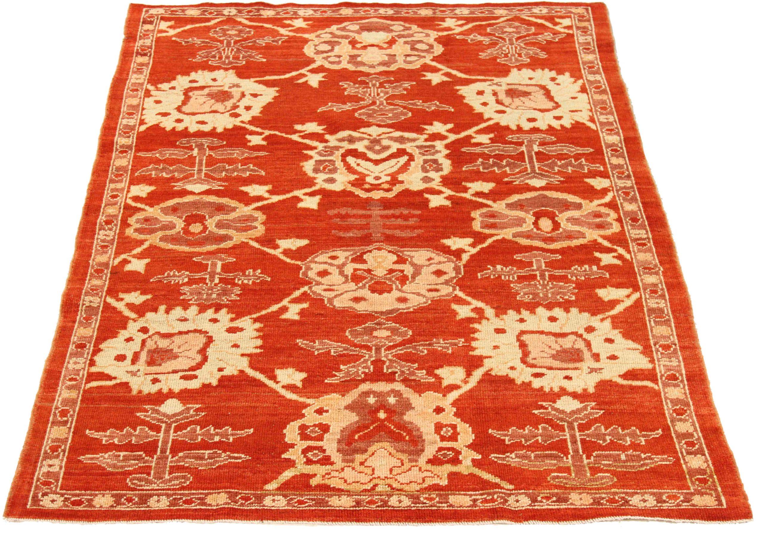 Discover the elegance of Persian Oushak featuring beautiful craftsmanship in Circa 1990. Designed with meticulous attention to detail, this exclusive design is perfect for enhancing your space.