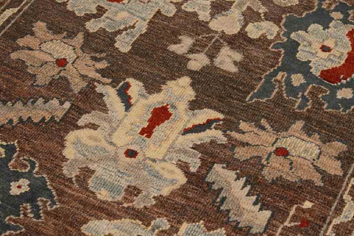 Persischer Oushak um 1990 - 70106 (Asiatisch) im Angebot