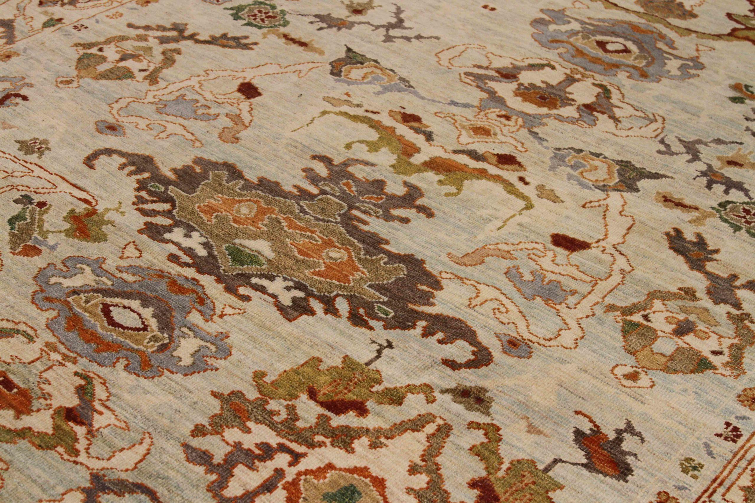 Persischer Oushak um 1990 - 70544 (Asiatisch) im Angebot