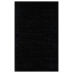 Tapis persan Oushak Over Size Circa 1990 - Laine Black Design - 89070