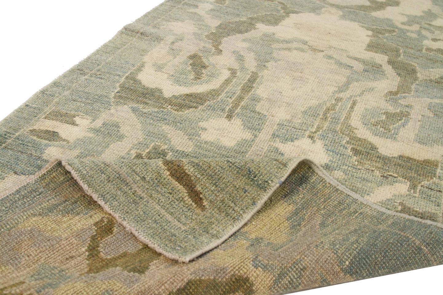 Persischer Oushak-Läufer Circa 1990 - 68401 (Asiatisch) im Angebot