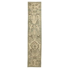 Persian Oushak Runner Rug Circa 1990 - 68401