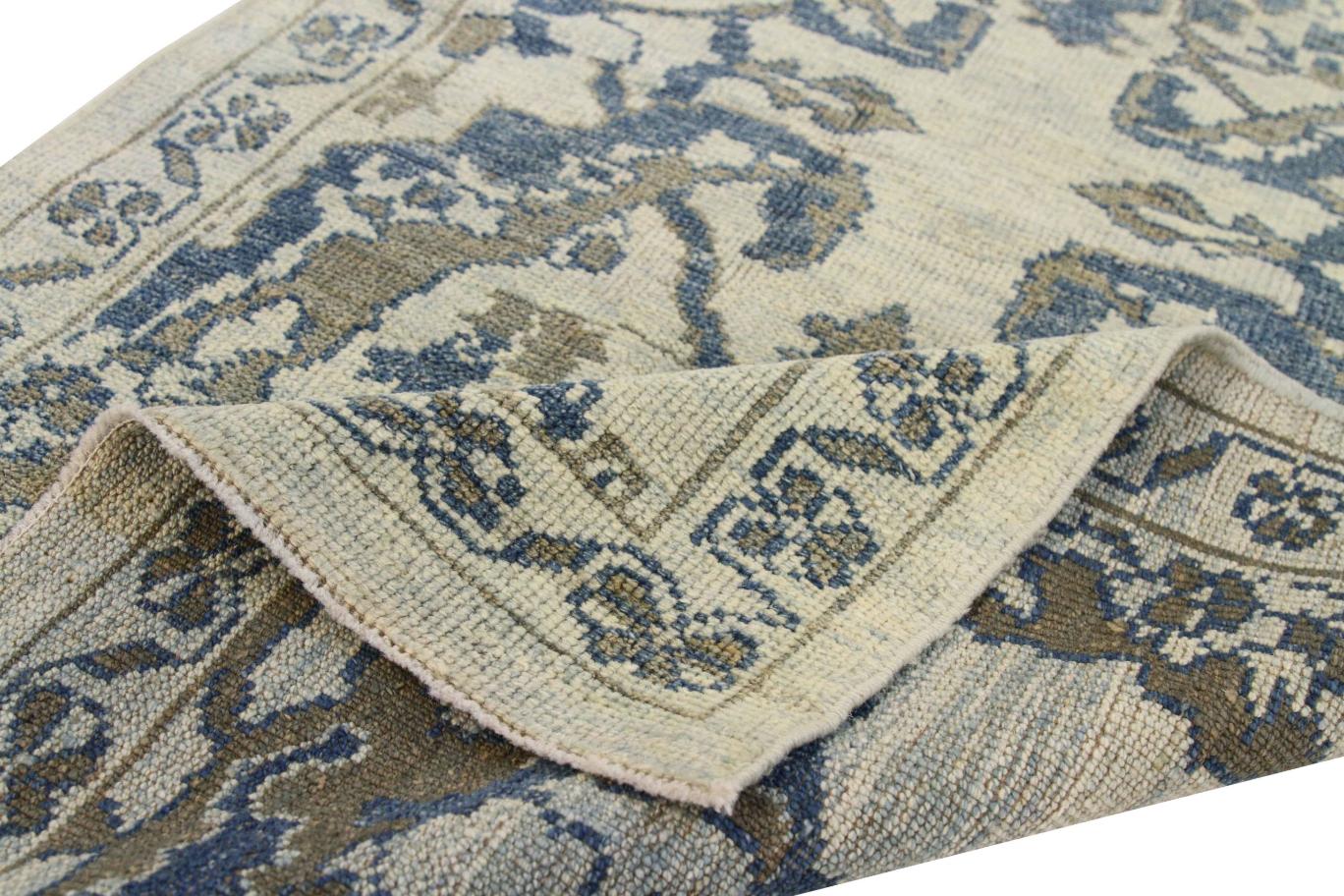 Persischer Oushak-Läufer Circa 1990 - 68412 (Asiatisch) im Angebot