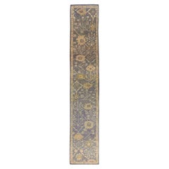 Persian Oushak Runner Rug Circa 1990 - 69145