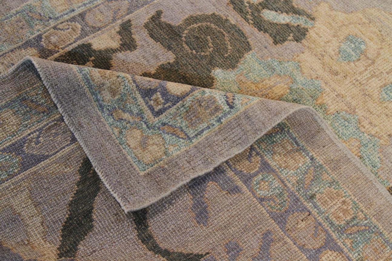 Alfombra Persa Oushak Circa 1990 - 69152 en Excelente estado para la venta en Dallas, TX