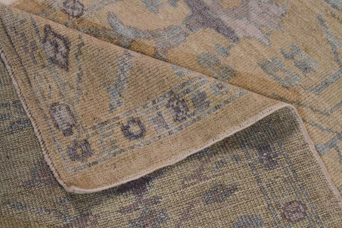 Persian Oushak Runner Rug Circa 1990 - 69160 In Excellent Condition For Sale In Dallas, TX