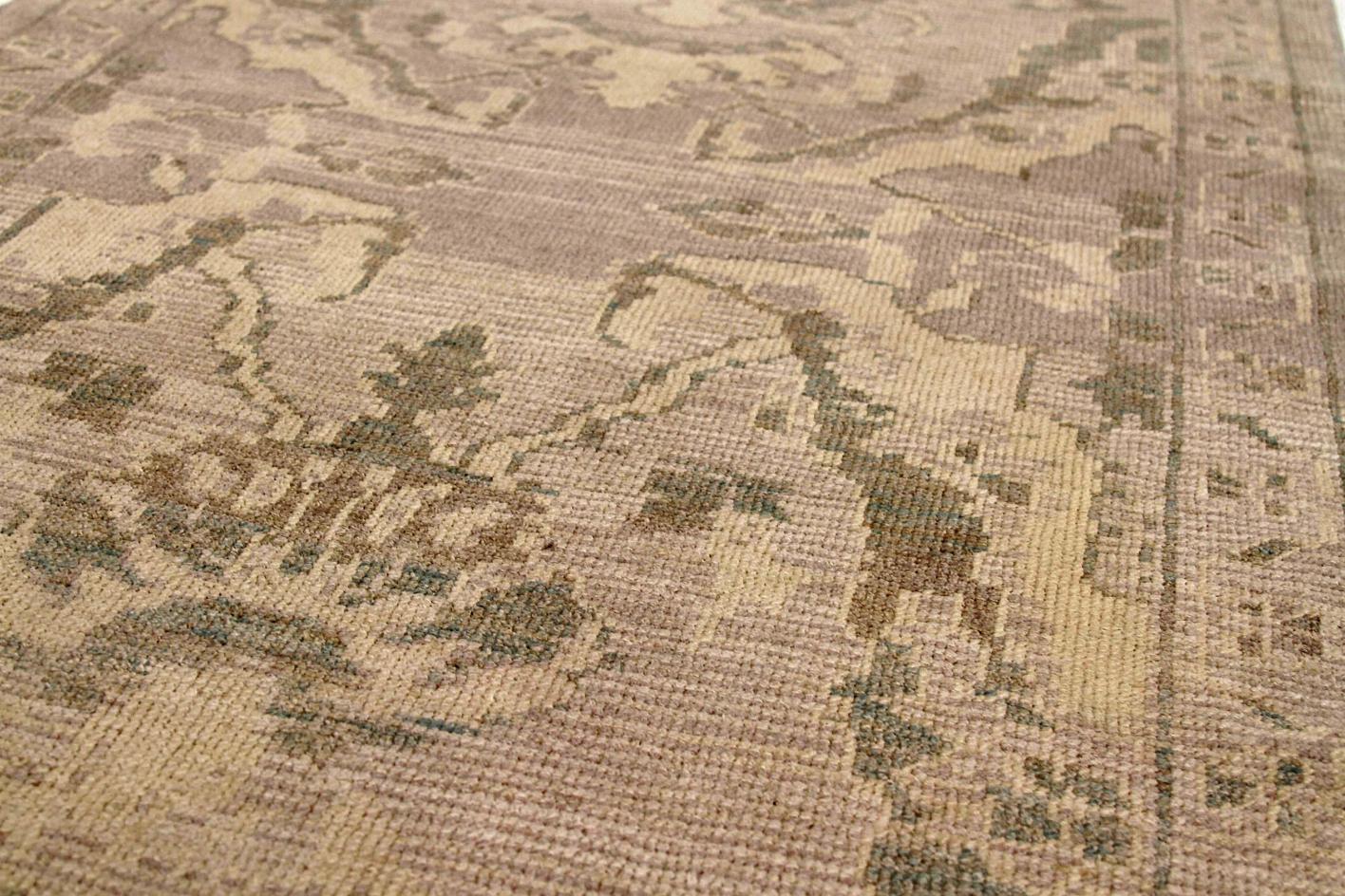 Persischer Oushak-Läufer - 67992 (Asiatisch) im Angebot