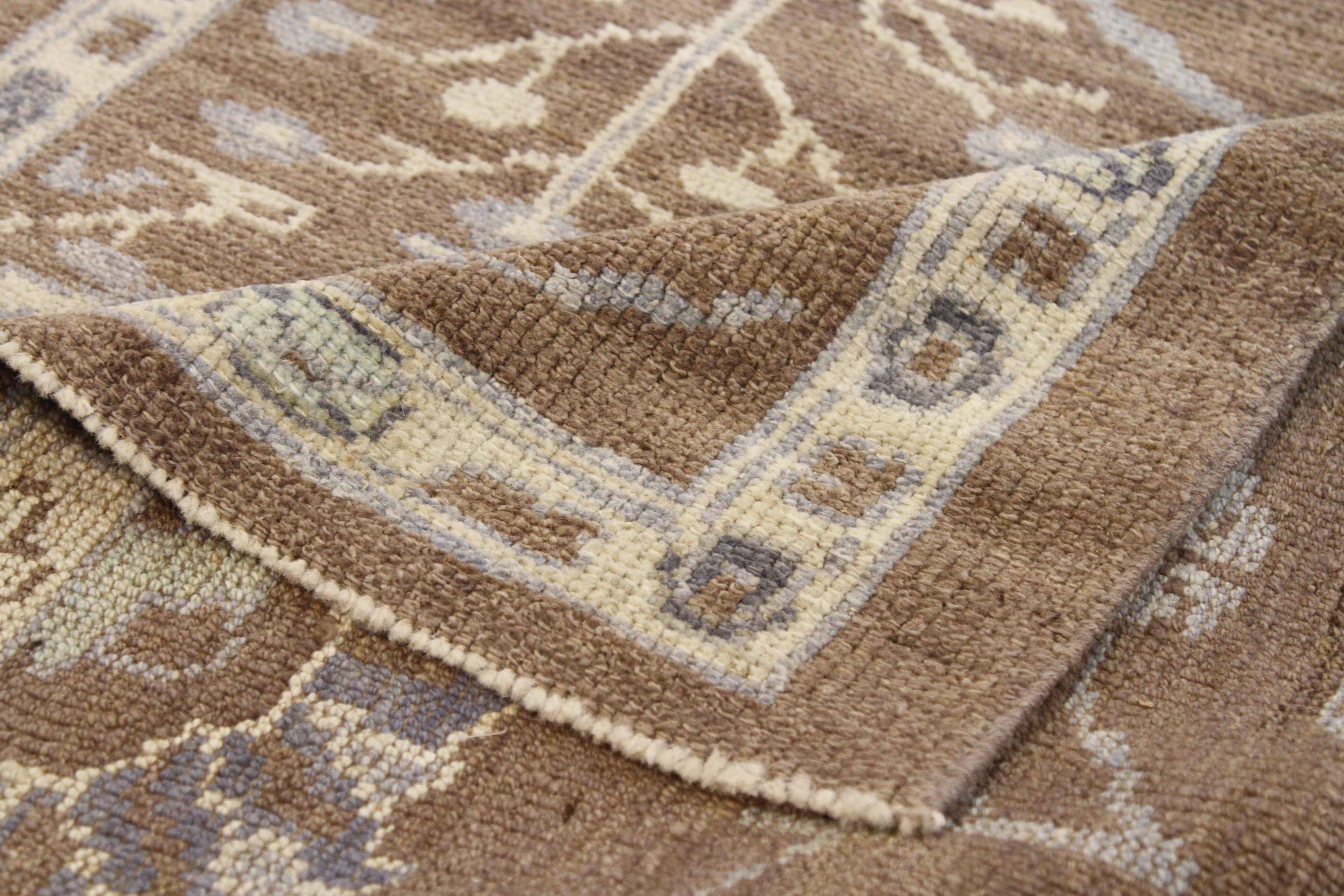 Tappeto Persiano Oushak Runner - 68989 In condizioni ottime in vendita a Dallas, TX