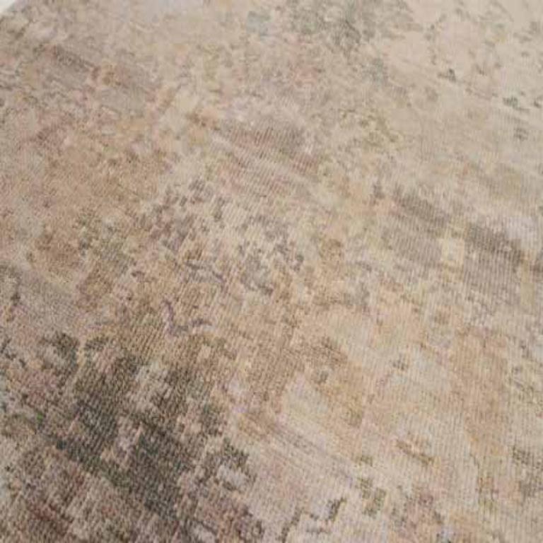 Persischer Oushak Small Teppich - Wolle Braun Elfenbein Design - 88104 (Irakisch) im Angebot