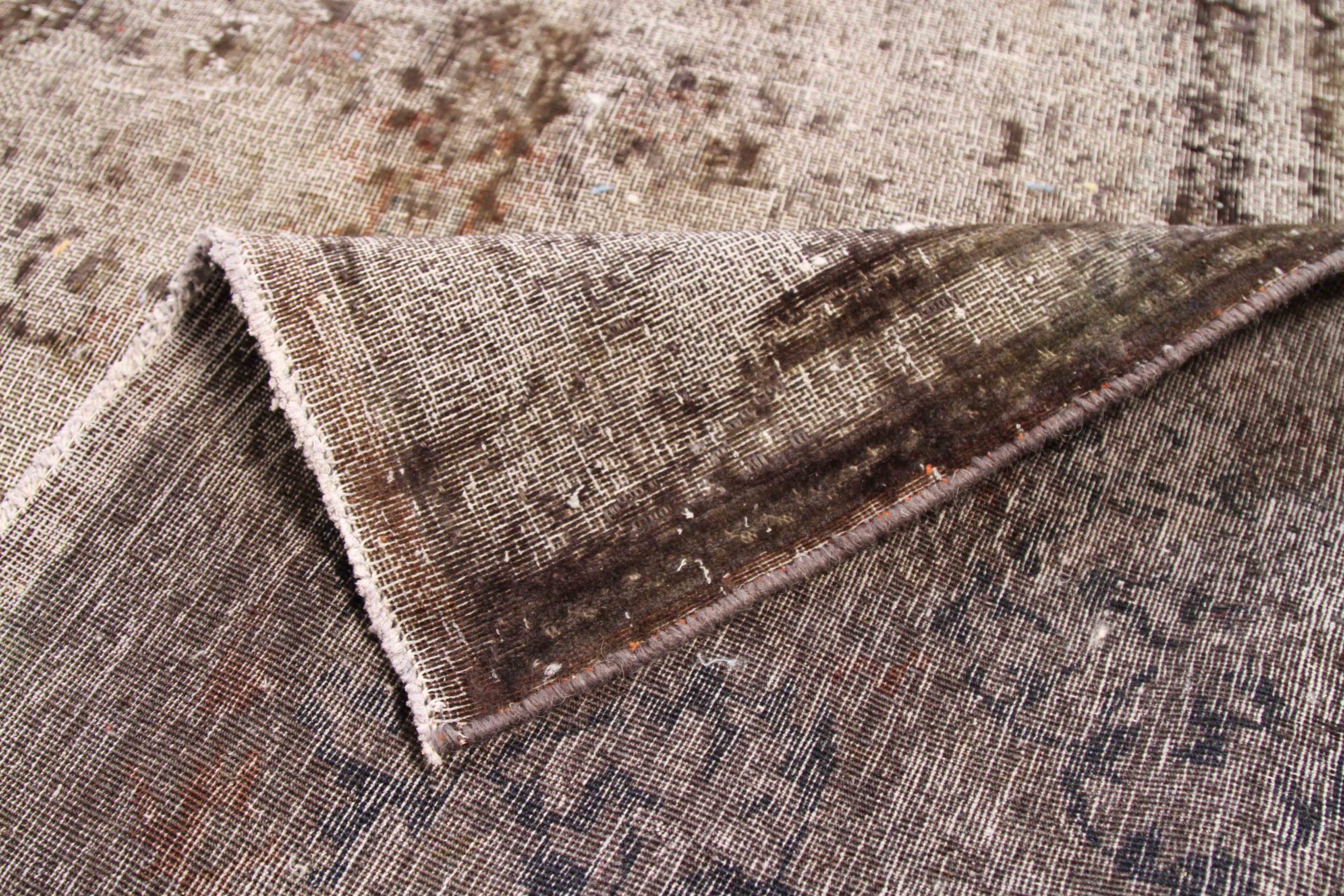 Persische Overdye Bereich Teppiche CIRCA 1910 - Wolle Brown Elfenbein 70677 im Zustand „Hervorragend“ im Angebot in Dallas, TX