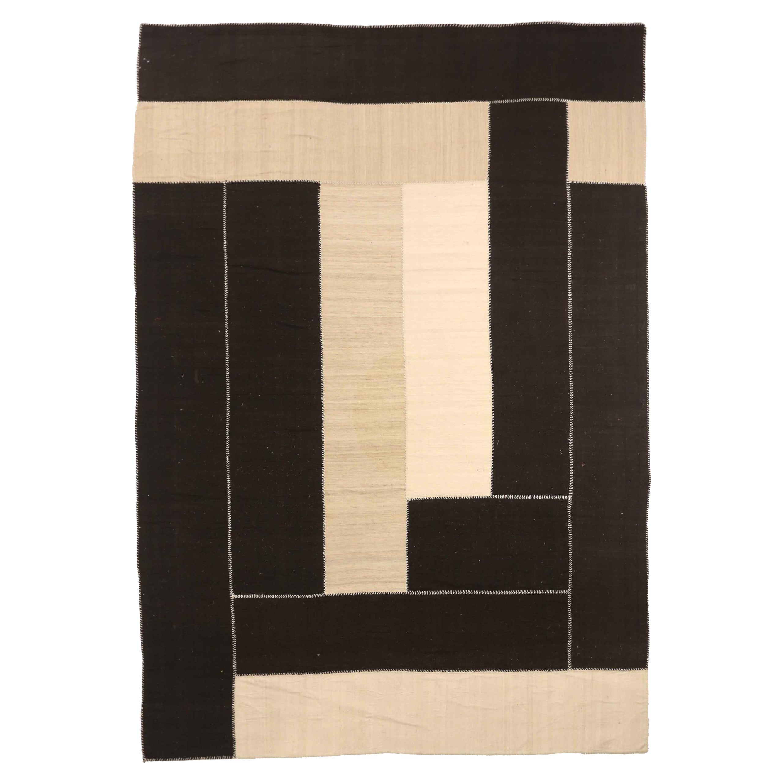 Persian Patch Killim Area Rugs Circa 1990 - 66309
