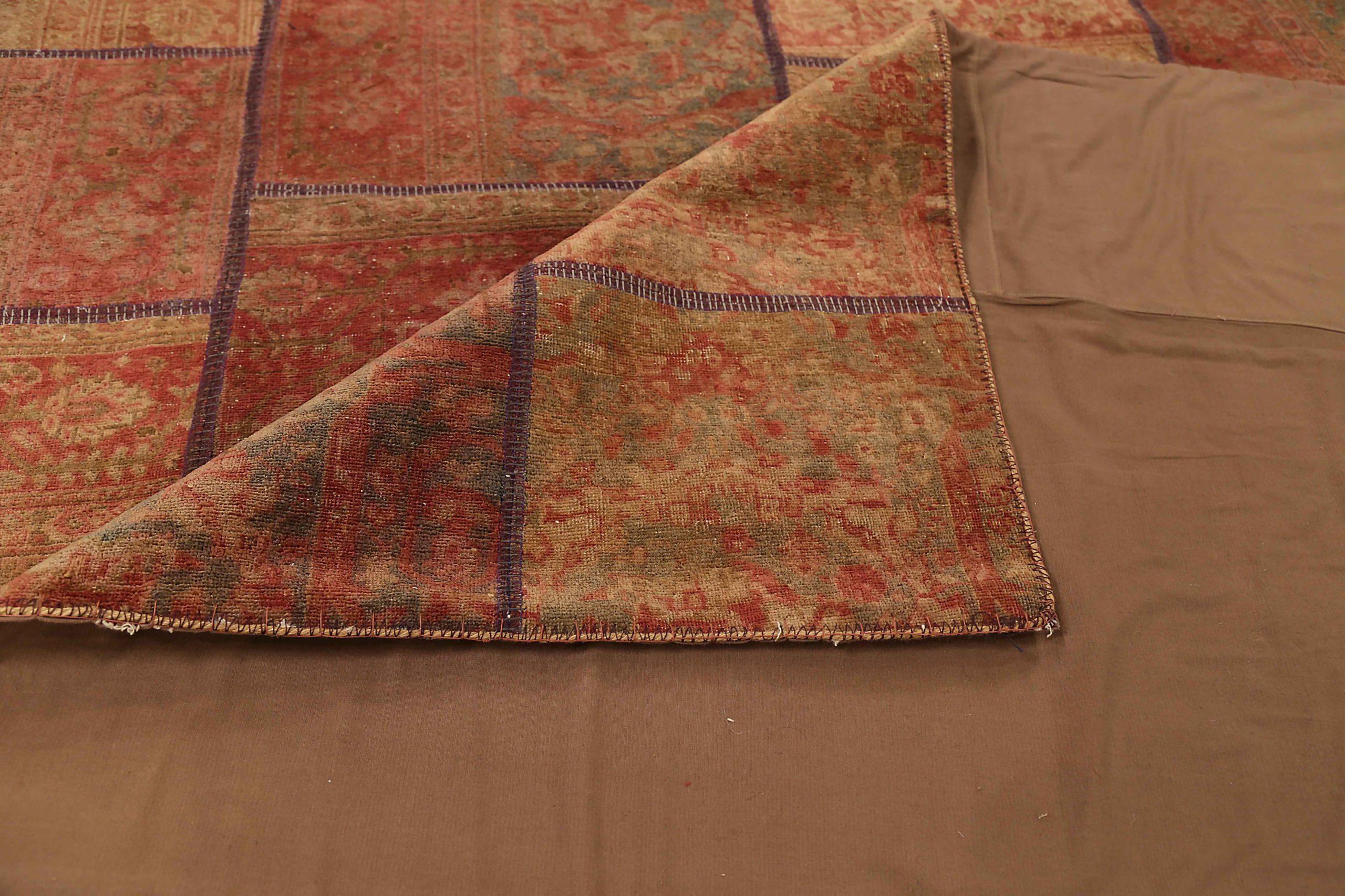 Persian Patch Killim - 65140 In Excellent Condition For Sale In Dallas, TX