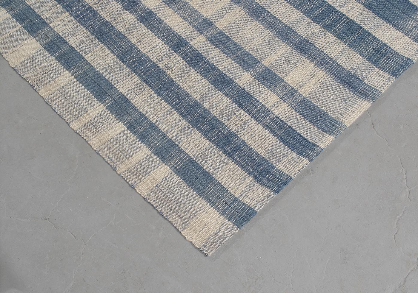 jacques striped handmade flatweave beige area rug
