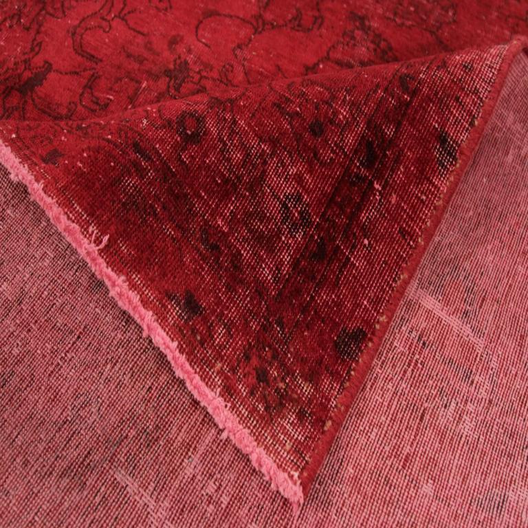 Persische Perserteppiche - rotes Wolldesign - 88918 (Stammeskunst) im Angebot