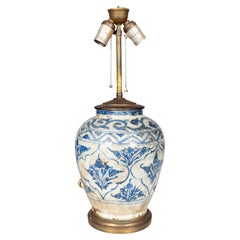 Persian Pottery Table Lamp