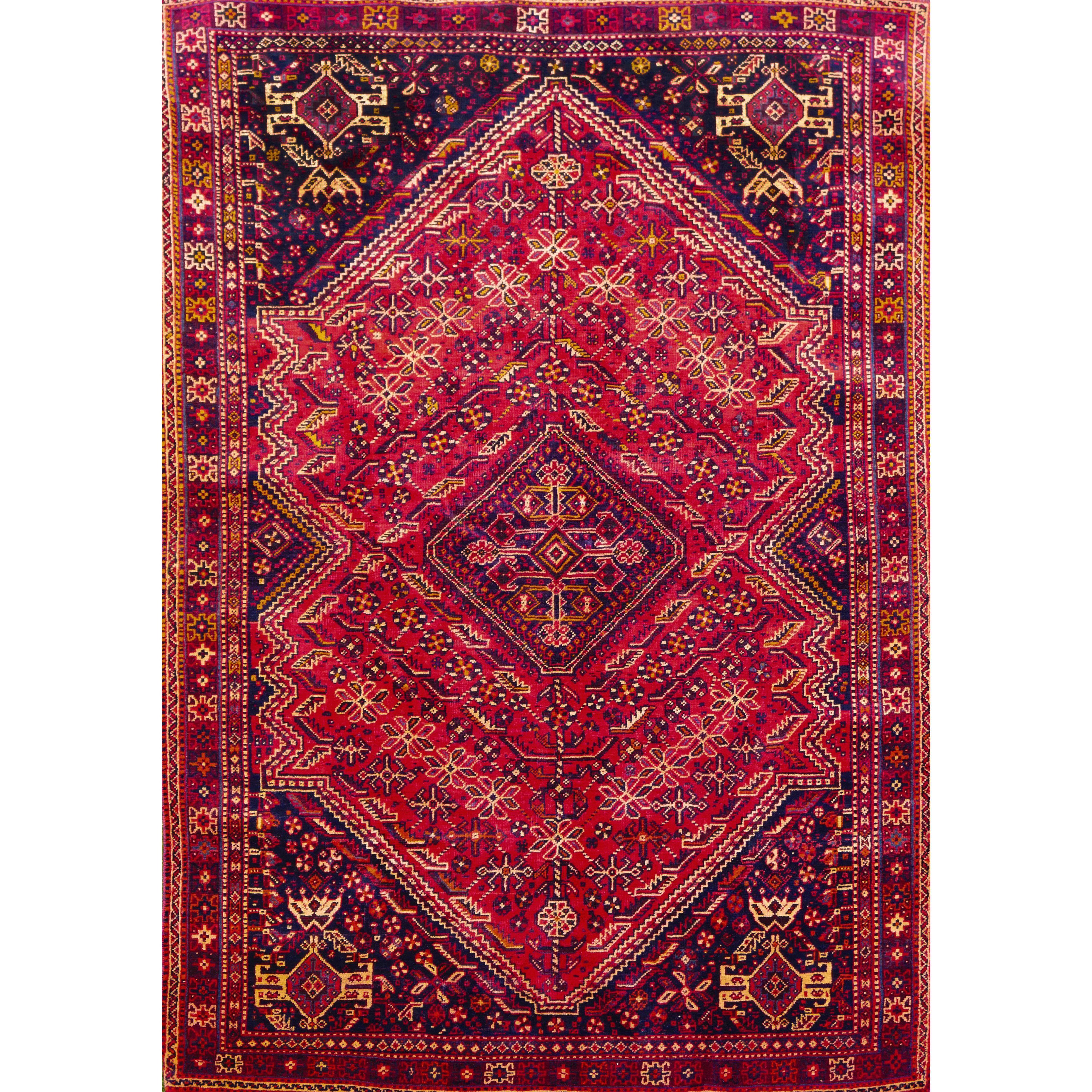 Persian Qasqai Shiraz Rug For Sale