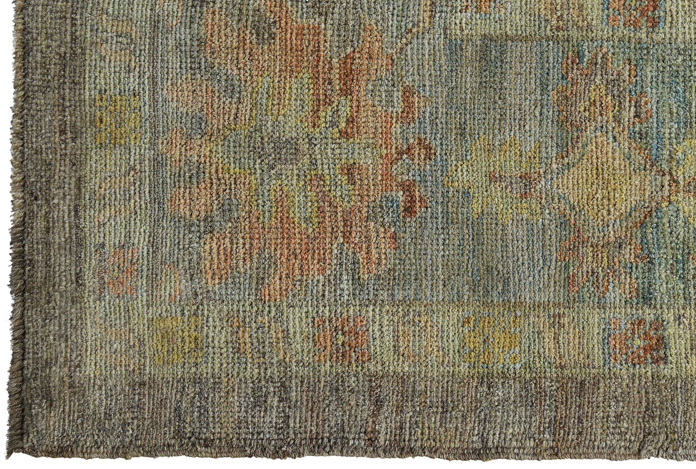 XX secolo Tappeti Persian Rose Collection'S Circa 1990 - Lana Blu Marrone Verde - 89077 in vendita