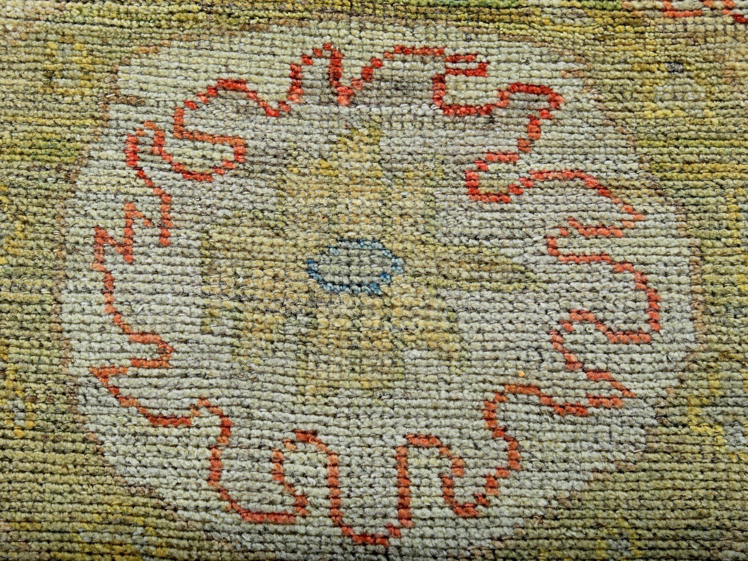 XX secolo Tappeti Persian Rose Collection'S Circa 1990 - Lana Blu Marrone Avorio - 89145 in vendita