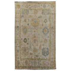 Tappeti Persian Rose Collection'S Circa 1990 - Lana Blu Avorio Giallo - 89539