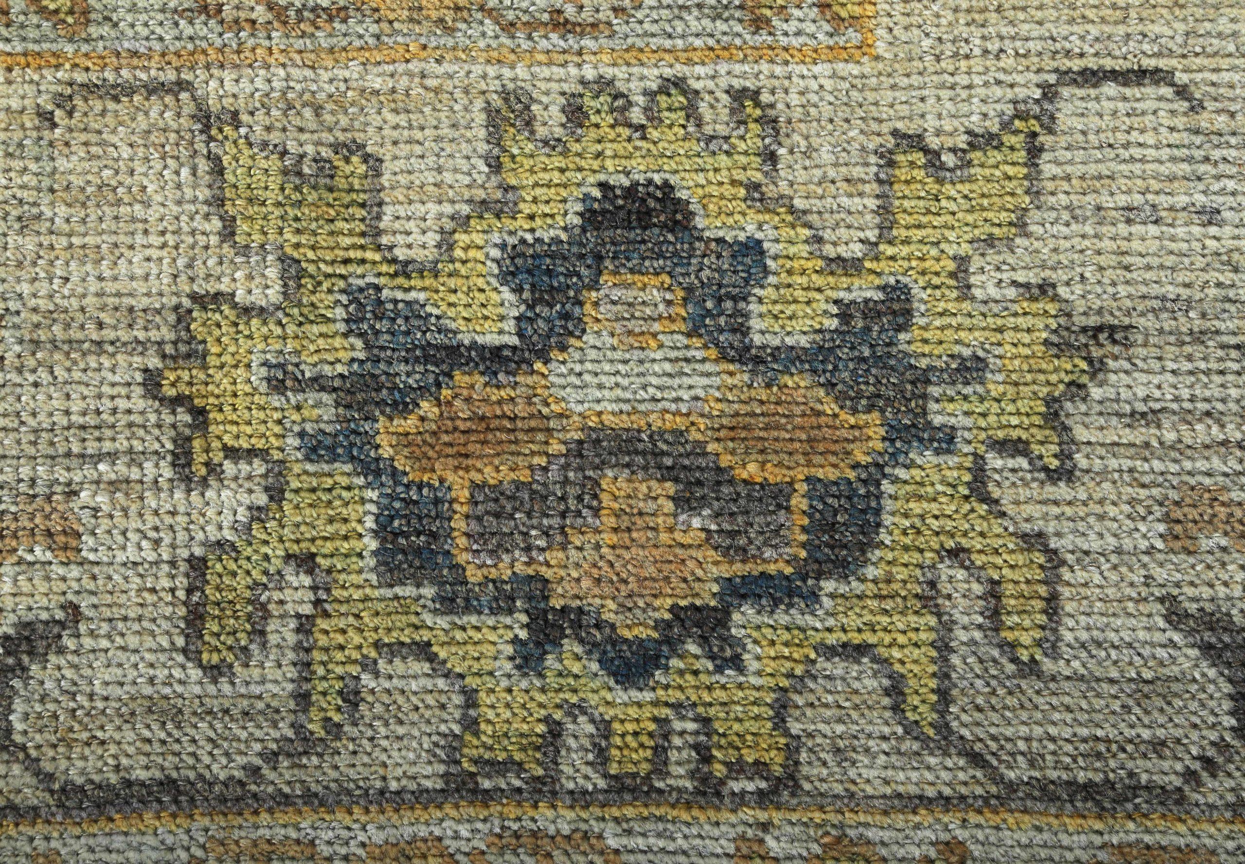 XX secolo Tappeti Persian Rose Collection'S Circa 1990 - Lana Marrone Verde Avorio - 89121 in vendita