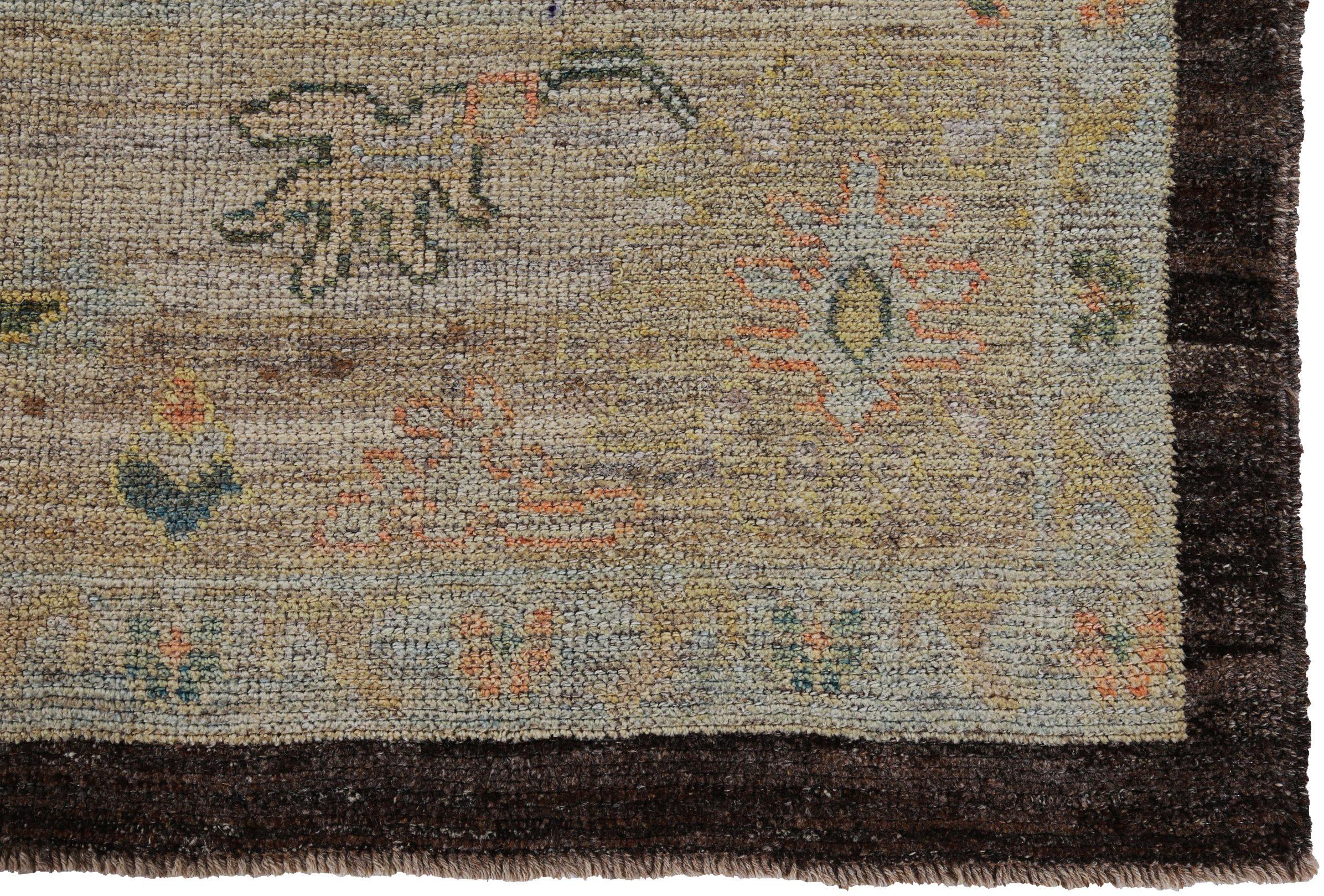 Tappeti Persian Rose Collection'S Circa 1990 - Lana Greene & Greene Design - 89524 In condizioni ottime in vendita a Dallas, TX
