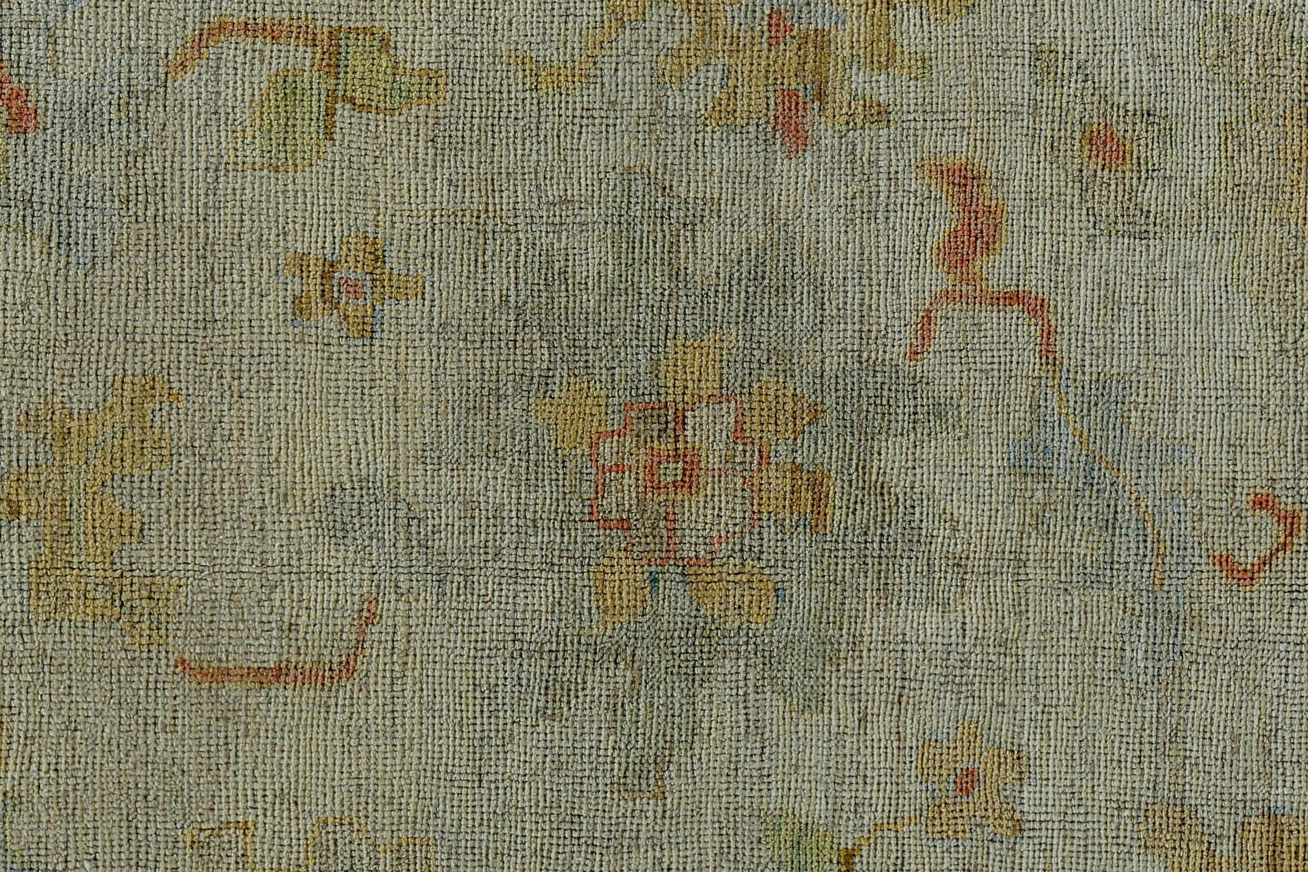Asiatico Tappeti Persian Rose Collection'S Circa 1990 - Lana Avorio Rosa Giallo - 89114 in vendita