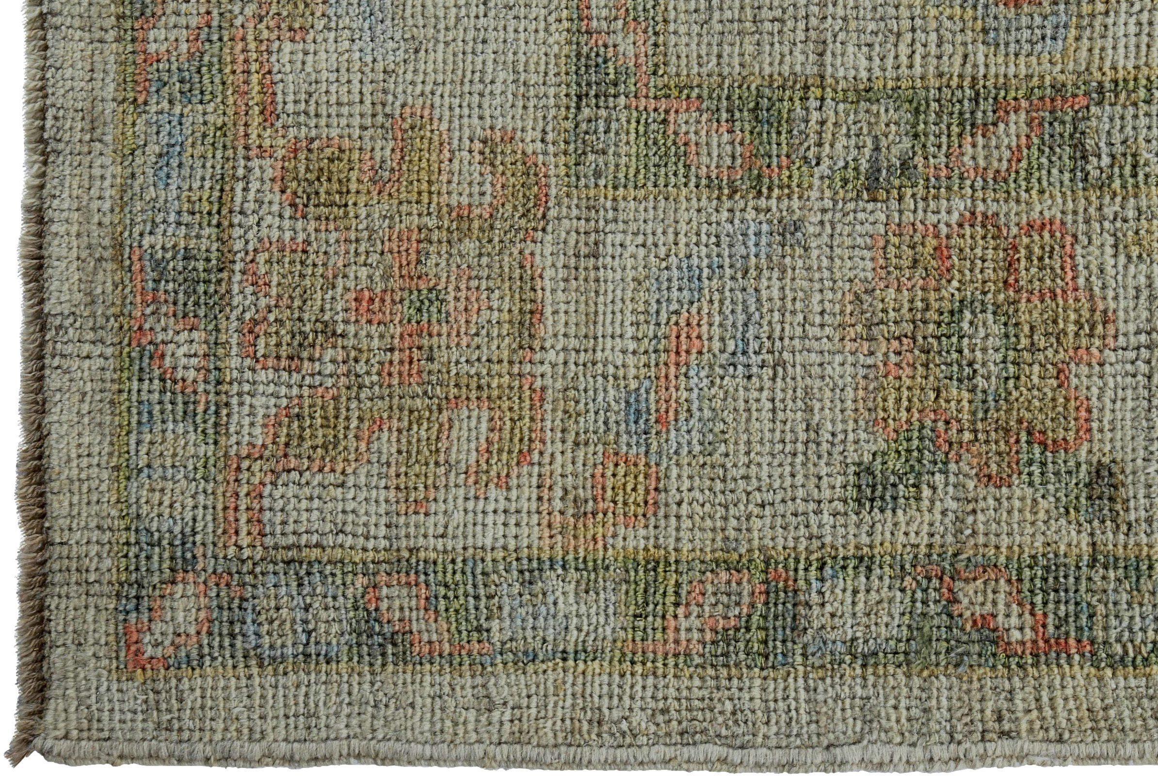 XX secolo Tappeti Persian Rose Collection'S Circa 1990 - Lana Avorio Rosa Giallo - 89114 in vendita