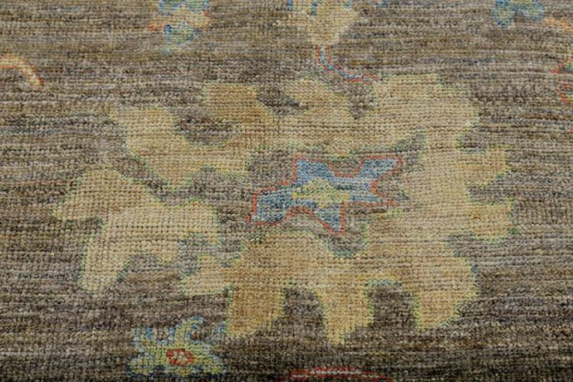 Tappeti Persian Rose Collection - Lana Blu Marrone Avorio - 89301 In condizioni ottime in vendita a Dallas, TX