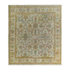Persian Rose Kollektion Teppiche - Wolle Blau Grün Elfenbein - 89101
