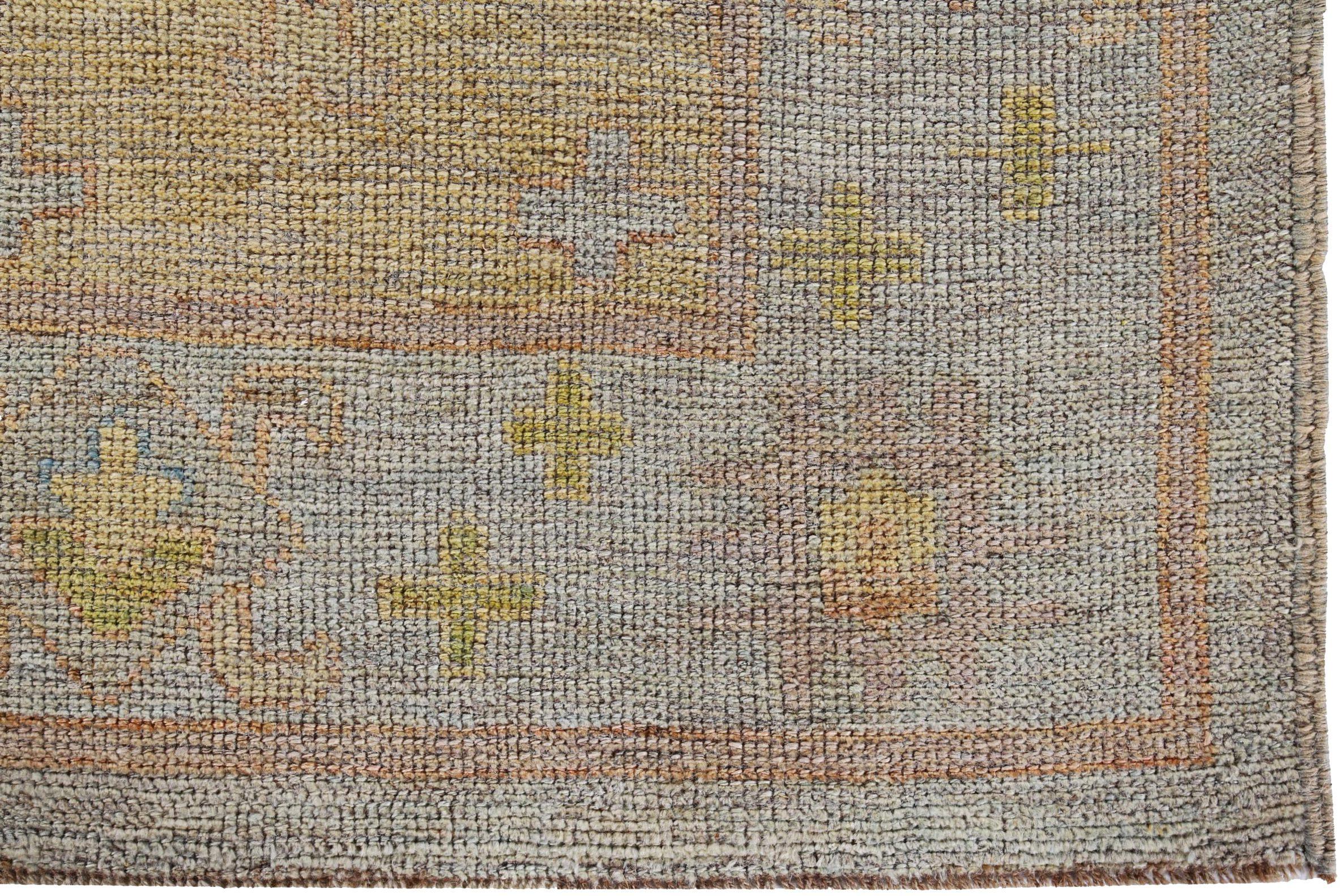 Colección Persian Rose Alfombras - Lana Azul Marfil Amarillo - 89504 en Excelente estado para la venta en Dallas, TX