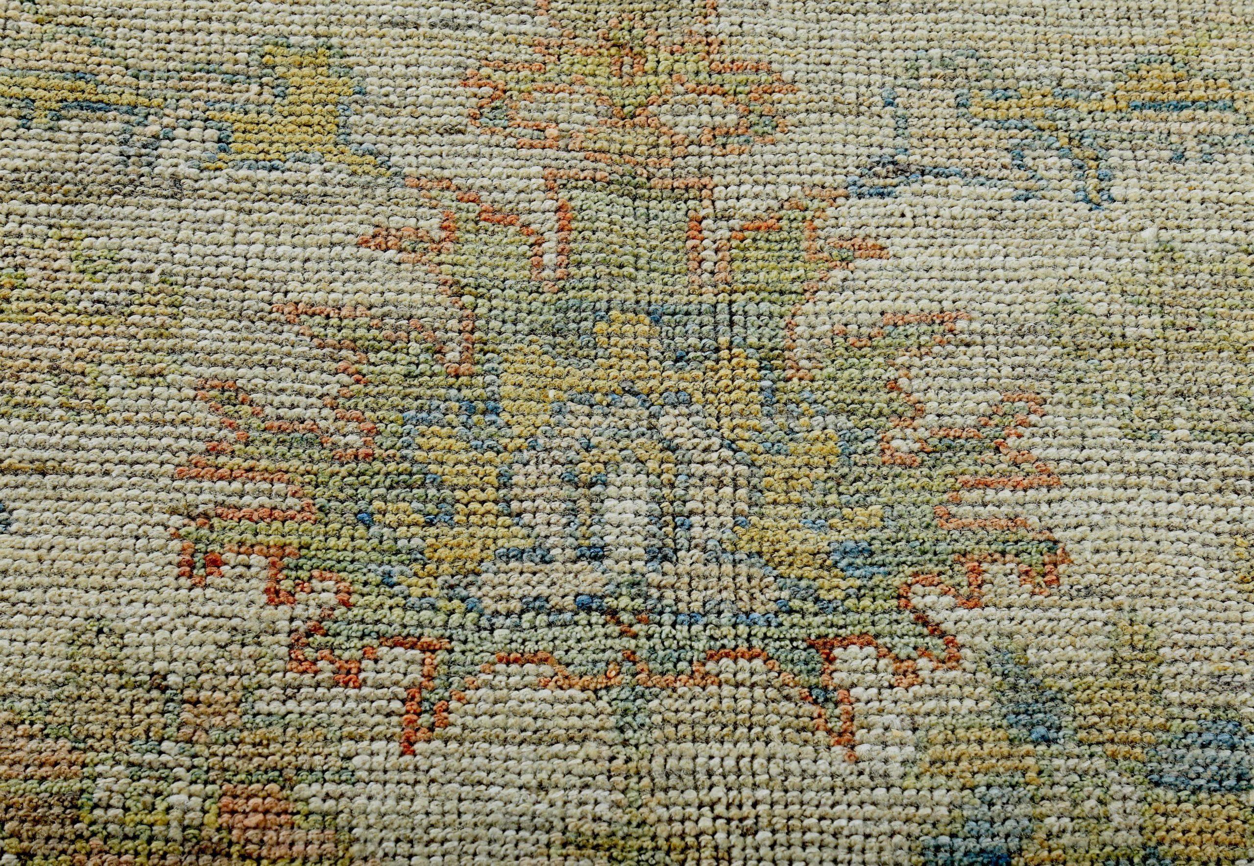 Colección Persian Rose Alfombras - Lana Verde Marfil Amarillo - 89159 Iraquí en venta