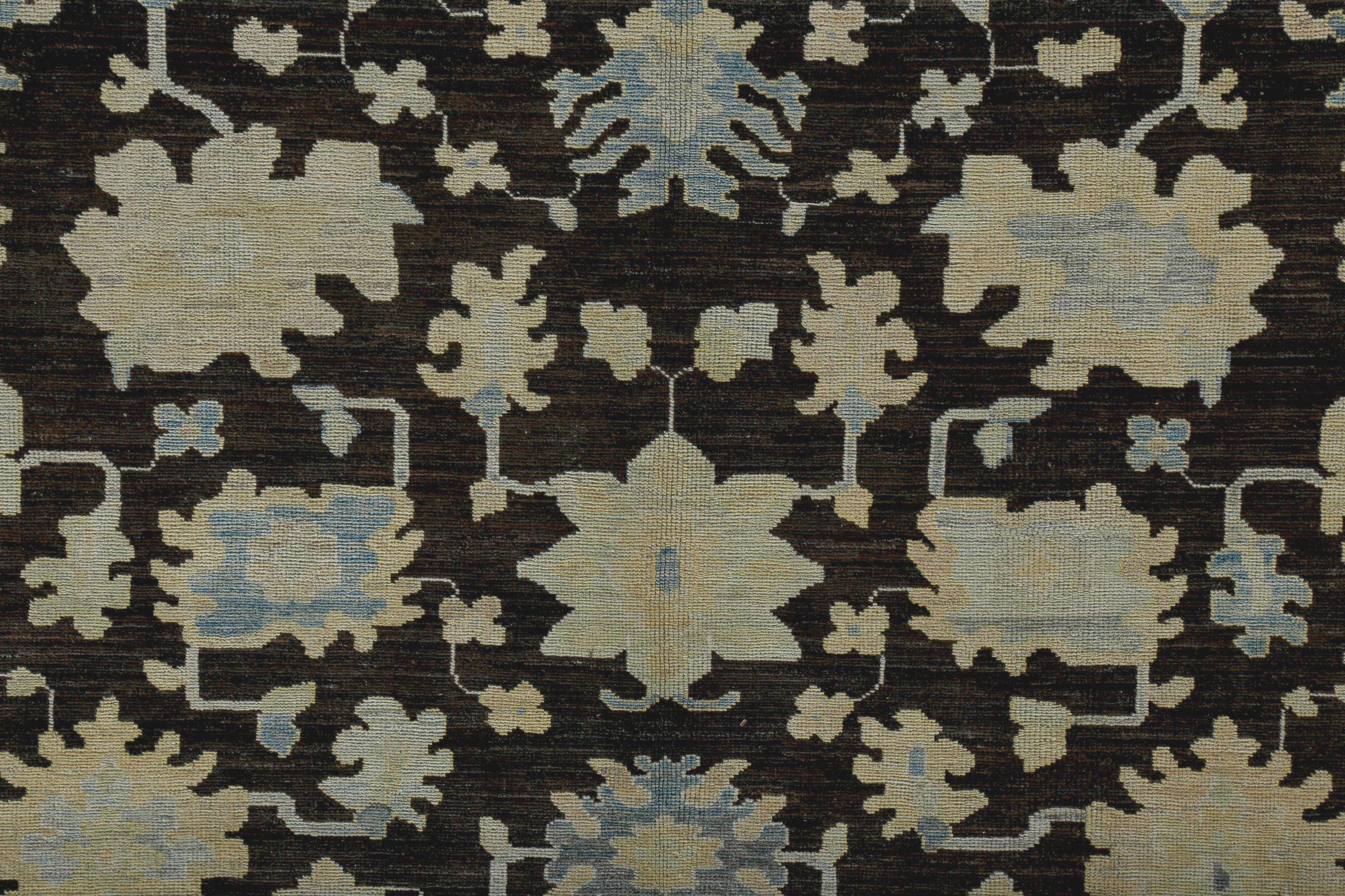 Asiatico Tappeto Persian Rose Collection'S Over Size Circa 1990 - Lana Marrone Avorio - 89138 in vendita