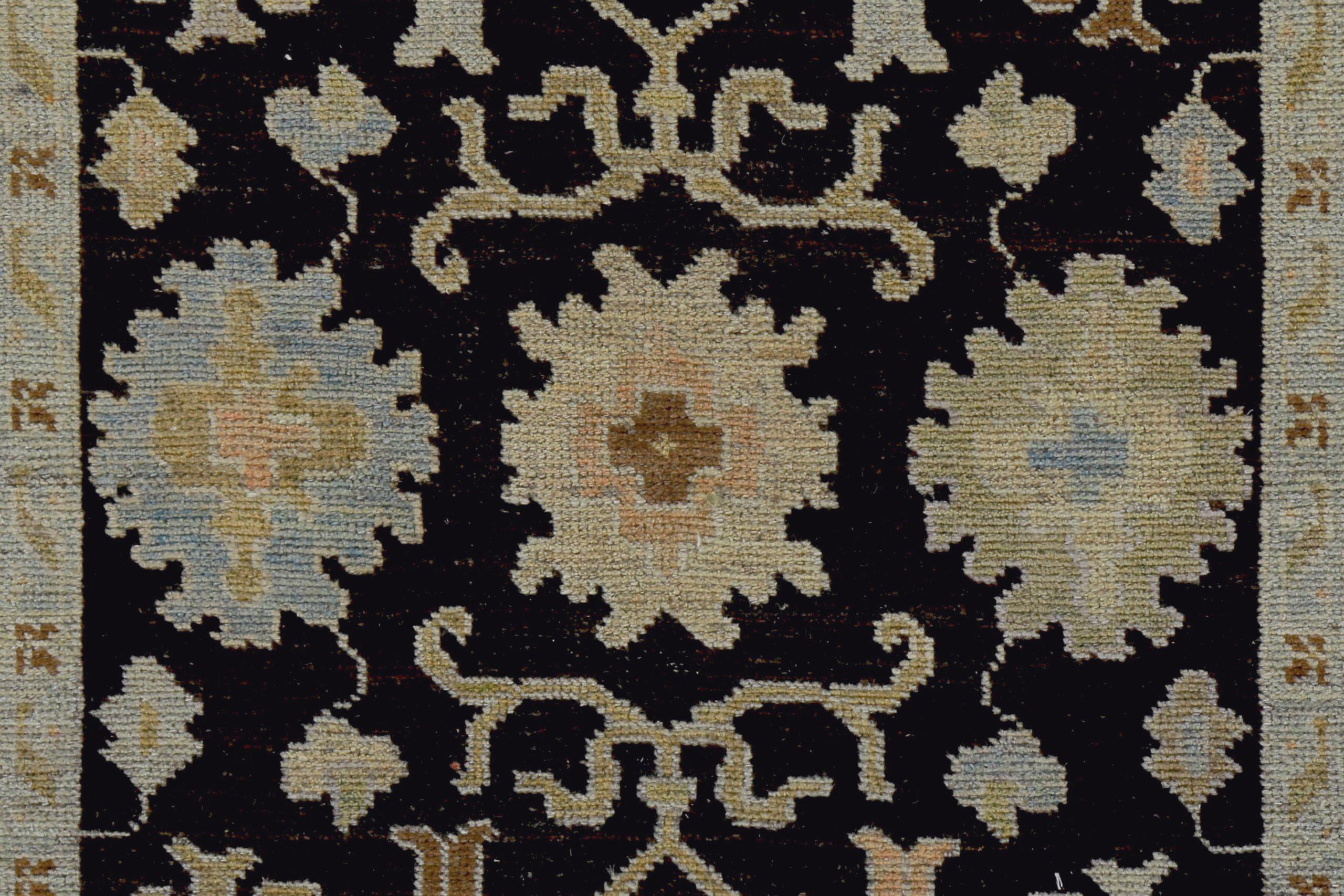 XX secolo Tappeto Persian Rose Collection'S, circa 1990 - Lana Marrone Avorio - 89385 in vendita