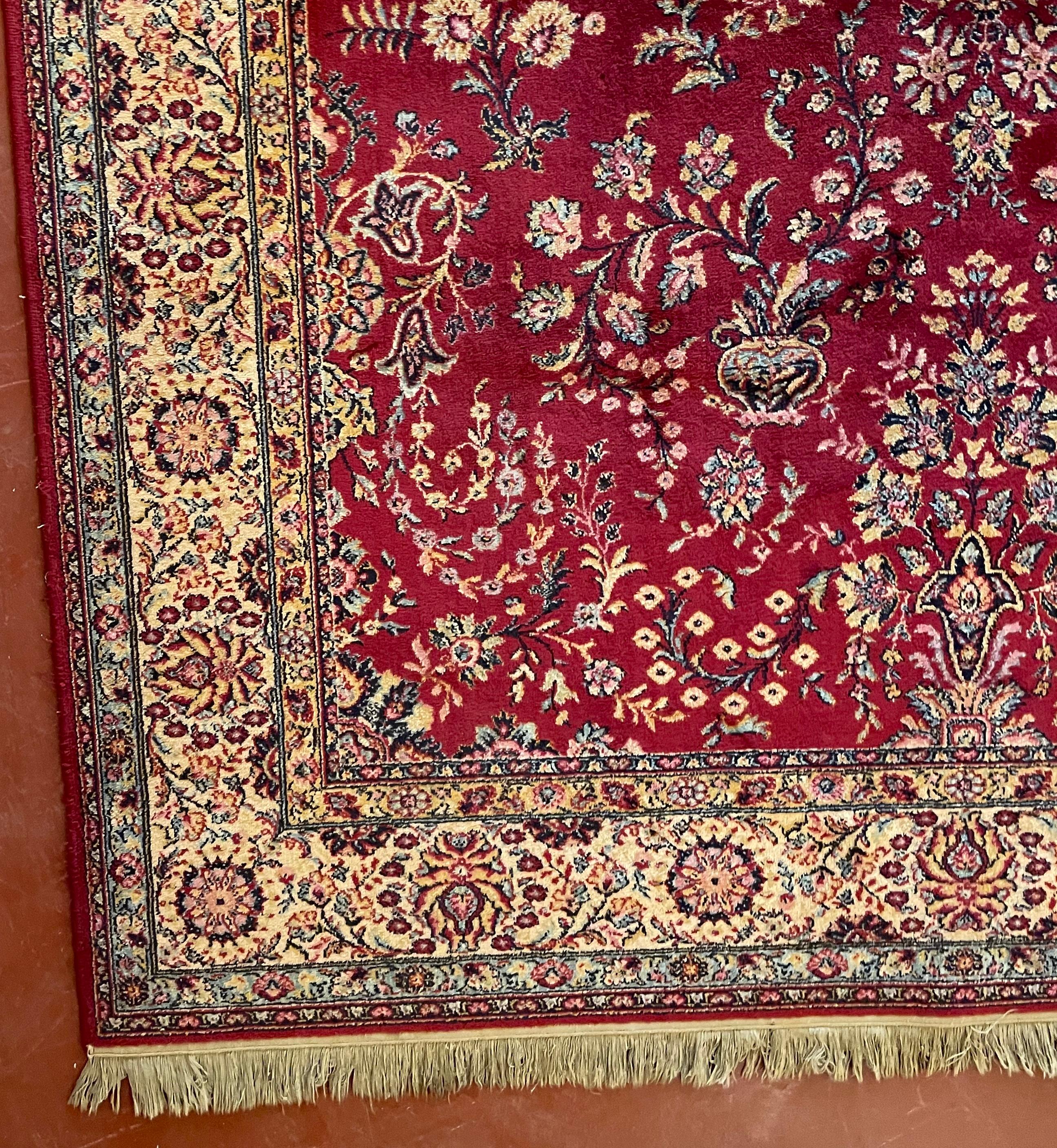 Persischer Teppich 2M13-2M02 mit rotem Dekor im Angebot 4