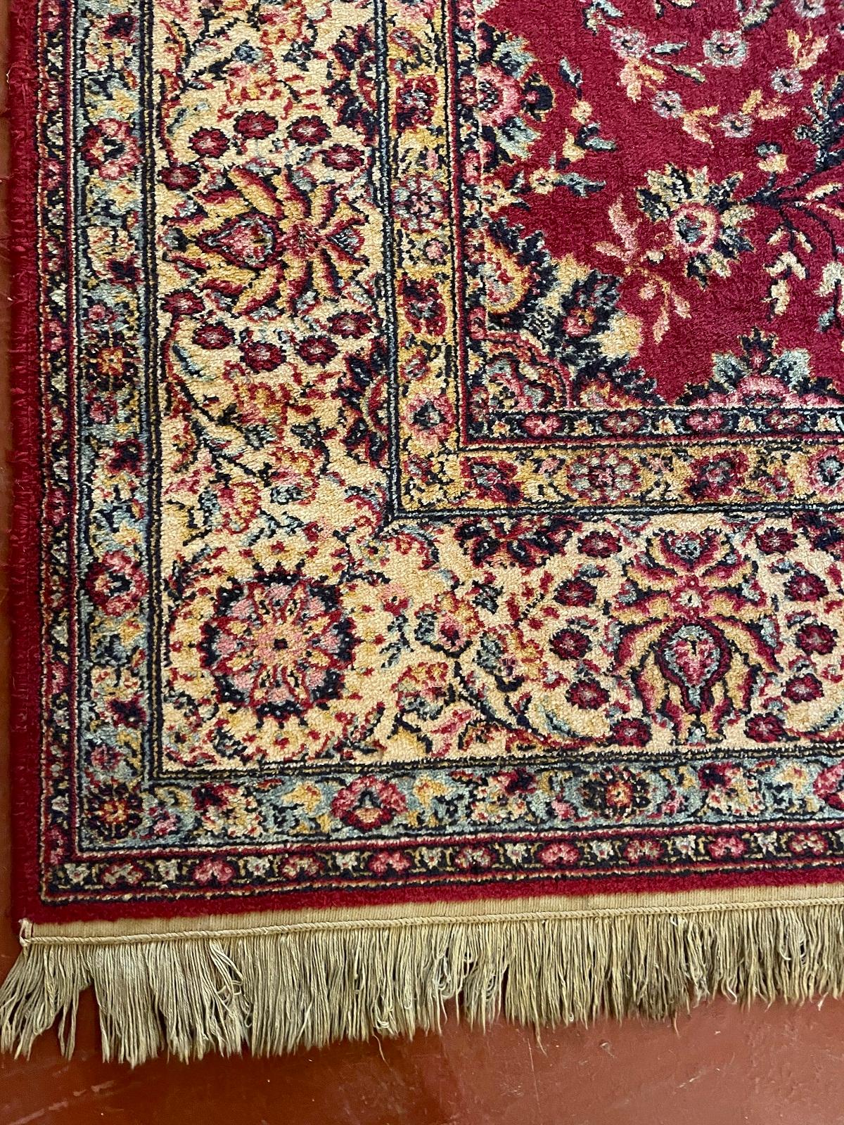 Persischer Teppich 2M13-2M02 mit rotem Dekor im Angebot 5