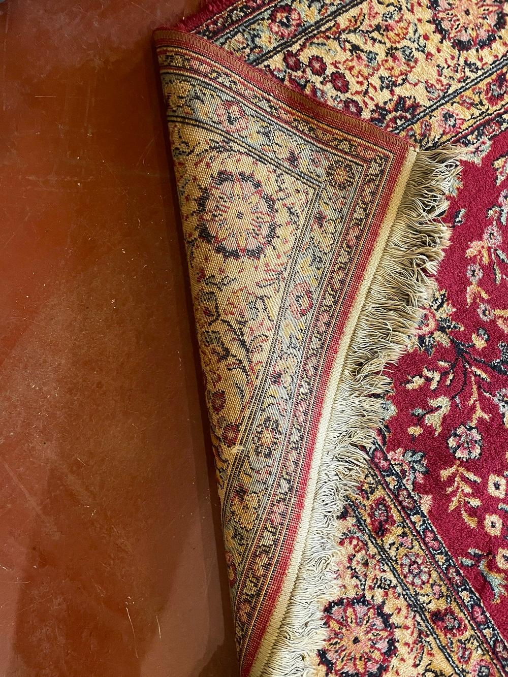 Persischer Teppich 2M13-2M02 mit rotem Dekor im Angebot 8