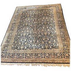 Persian Rug Knotted Wool, Handmade, 20 ° Century