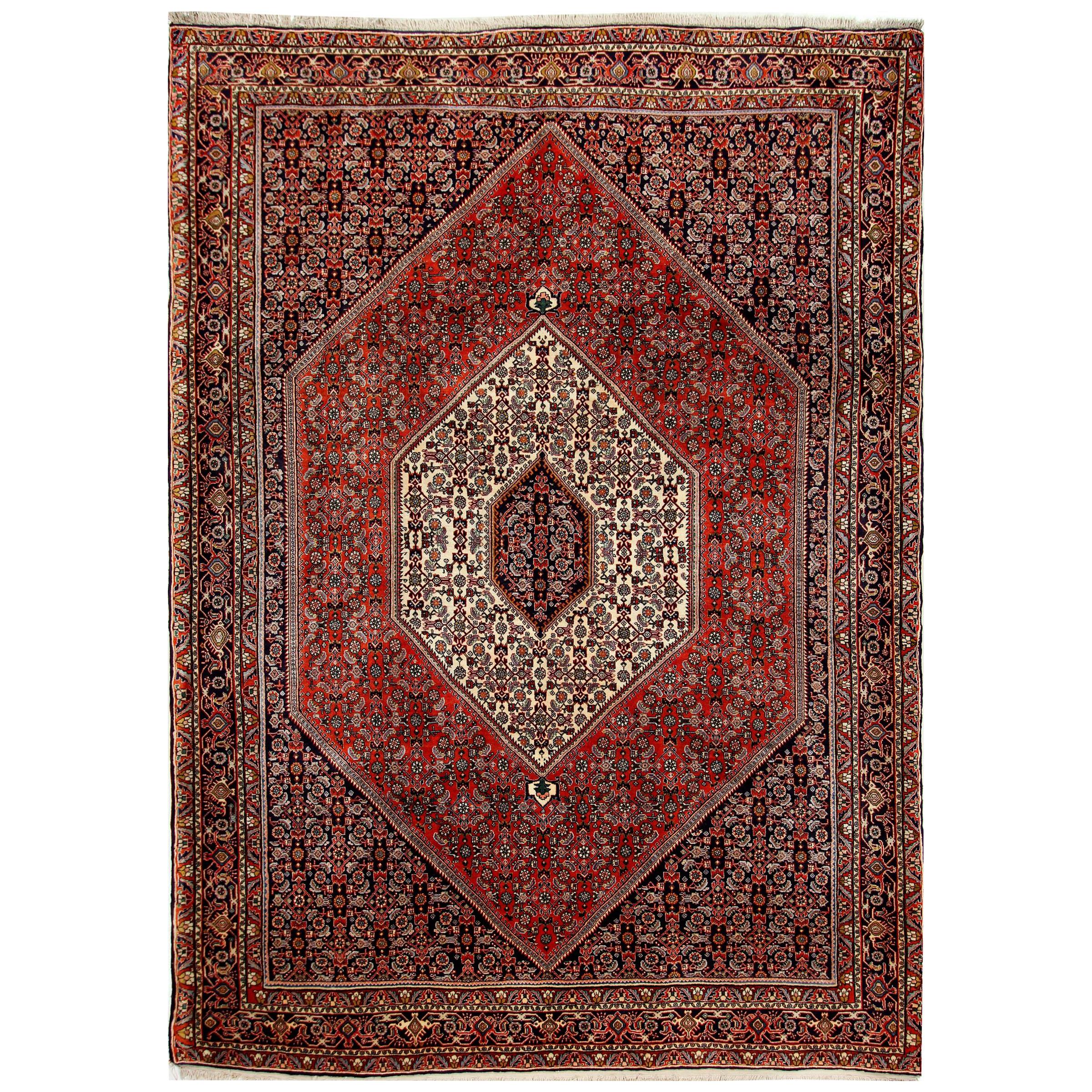 Persian Rug, Bidjar, 20th Century For Sale