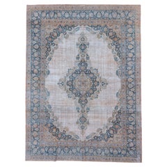 Tapis persan bleu rare