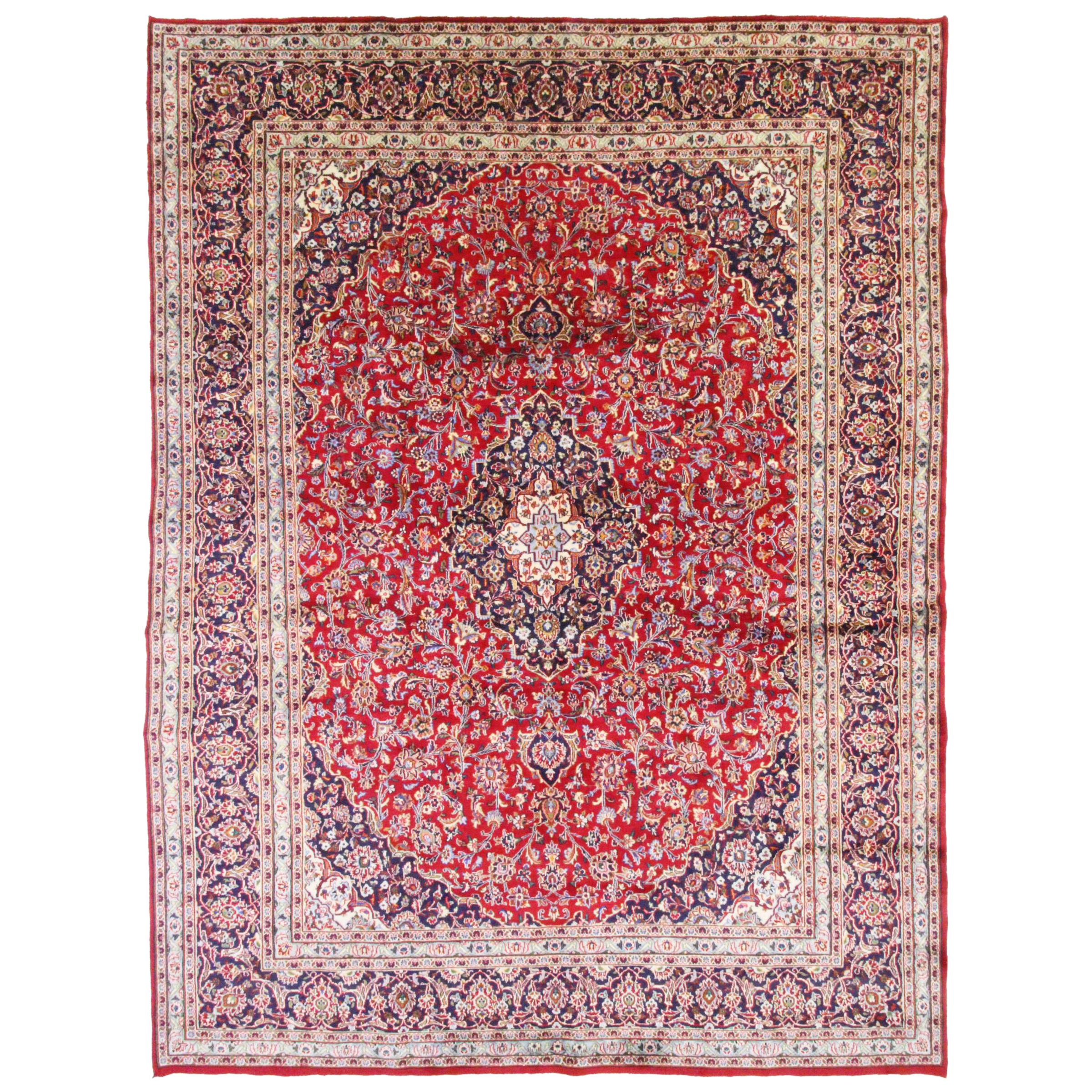 Persian Rug, Keshan, 20th Century For Sale
