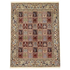 Persian Rug, Moud, 20th Century