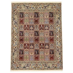 Persian Rug, Moud, 20th Century